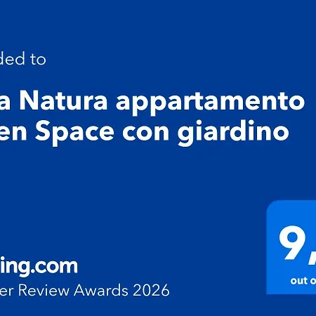 Villa Natura appartamento Open Space con giardino-3